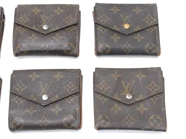 1円 LOUIS VUITTON ルイヴィトン モノグラム ポルトモネビエ カルトクレディ 三つ折り 財布 ウォレット 9点セット まとめ売り DA7532の画像5