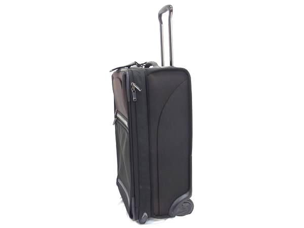 1円 TUMI トゥミ 22022D4 ナイロンキャンバス ２輪 キャリーバッグ スーツケース トラベルバッグ 旅行かばん メンズ ブラック系 BL0037の画像3