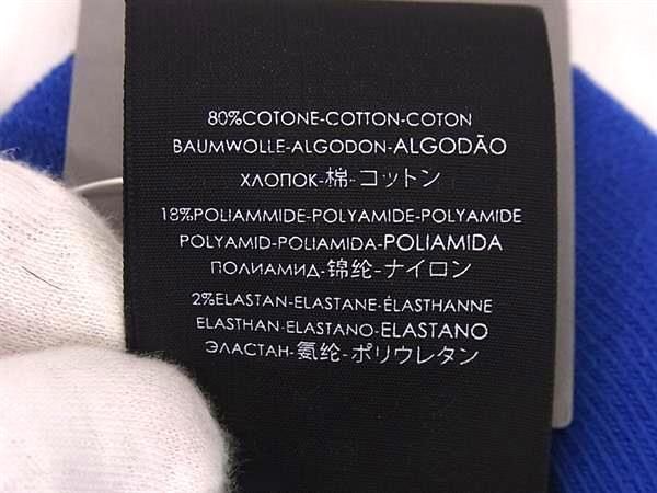 ■新品■未使用■ BALENCIAGA バレンシアガ コットン80％×ナイロン18％×ポリウレタン2％ 表記サイズ XL ソックス 靴下 ブルー系 AU1185_画像4