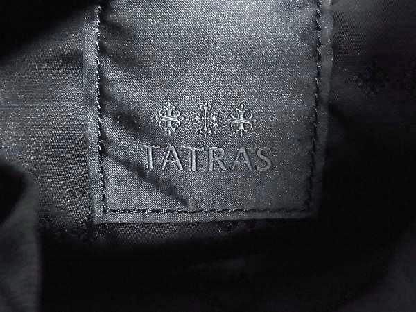 ■新品■未使用■ TATRAS タトラス ナイロン クラッチバッグ セカンドバッグ メンズ レディース ブラック系 FA1077の画像8