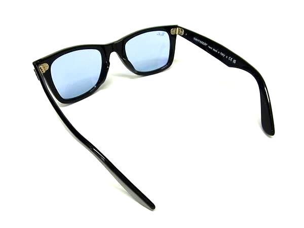 ■新品■未使用■ Ray-Ban レイバン RB2140-F 901/64 ウェイファーラー サングラス 眼鏡 メガネ メンズ ブラック系 AS9618_画像2