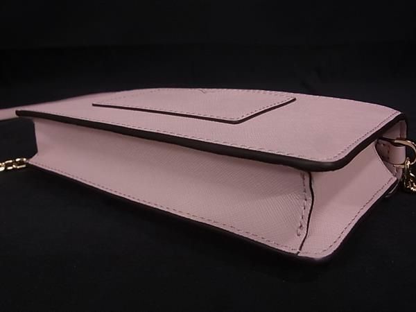 ■新品■未使用■ MICHAEL KORS マイケルコース PVC チェーン ショルダーバッグ クロスボディ レディース ピンク系 BI1670_画像6
