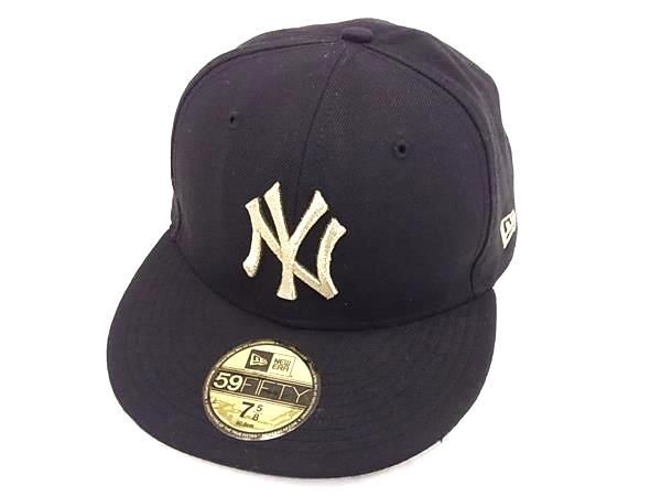 1 иен # прекрасный товар # NEWERA New Era шерсть 100% колпак шляпа размер 7 5/8 60.8cm мужской оттенок черного FA1708