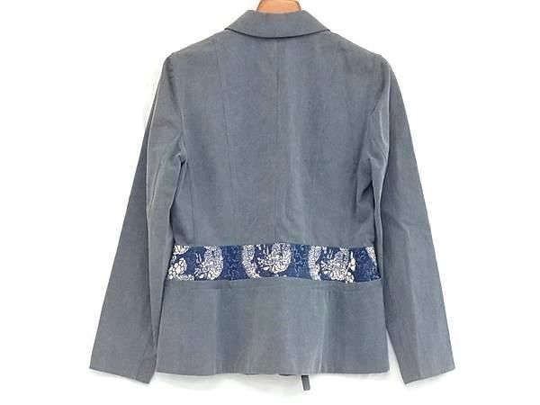 1 иен ChristianDior Christian Dior хлопок 100% Denim жакет tops внешний указанный размер 40 европейская одежда голубой серый серия AW4861