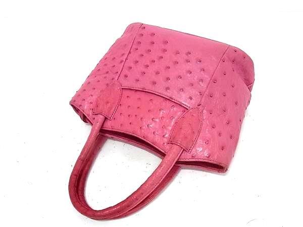 1 иен # первоклассный # подлинный товар # прекрасный товар # Ostrich ручная сумочка большая сумка большая сумка женский розовый серия BK0759