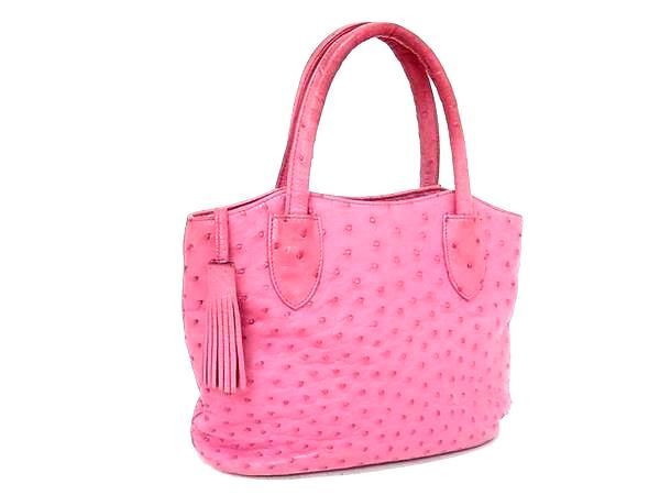 1 иен # первоклассный # подлинный товар # прекрасный товар # Ostrich ручная сумочка большая сумка большая сумка женский розовый серия BK0759