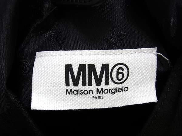 1 иен # прекрасный товар # MM6 Maison M M Schic s mezzo n Margiela japa потребности хлопок one руль ручная сумочка оттенок черного BG7945