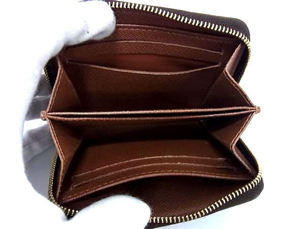 1円 ■極美品■ LOUIS VUITTON ルイヴィトン M60067 モノグラム ジッピー コインパース コインケース カード入れ ブラウン系 BL0002_画像3