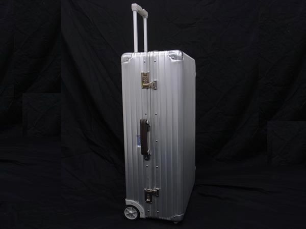 1円 ■美品■ RIMOWA リモワ クラシックフライト アルミニウム 2輪 ダイヤルロック式 キャリーバッグ キャリーケース シルバー系 AZ1574の画像2