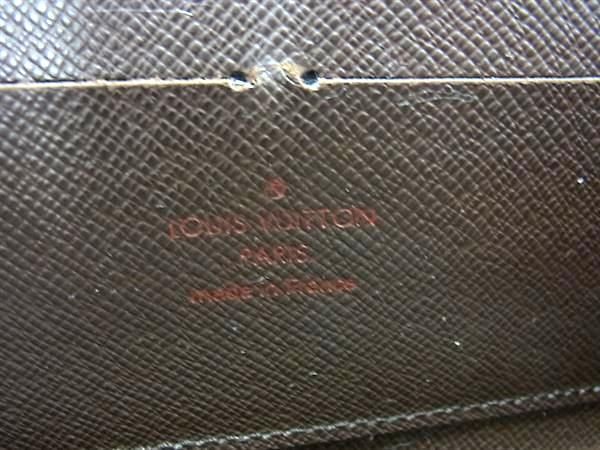 1円 LOUIS VUITTON ルイヴィトン N60015 ダミエ ジッピーウォレット ラウンドファスナー 長財布 ウォレット ブラウン系 BG7898_画像5