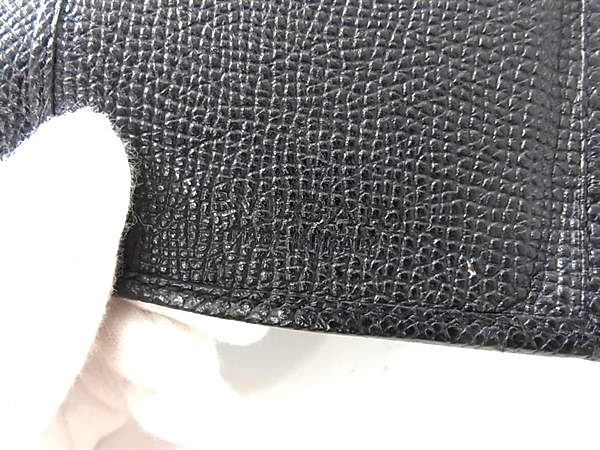 1 иен BVLGARI BVLGARY BVLGARY кожа складывающийся пополам длинный кошелек бумажник кошелек для мелочи .. inserting мужской женский оттенок черного BL0244