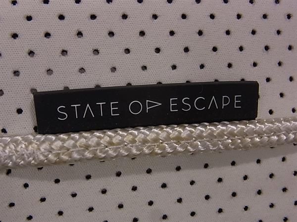 1 иен # прекрасный товар # STATE OF ESCAPE состояние ob Escape Neo pre n сумка имеется 2WAY ручная сумочка плечо слоновая кость серия FA6074
