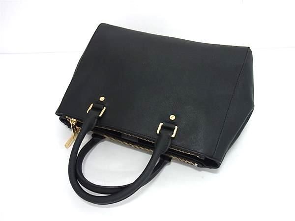1 иен # прекрасный товар # MICHAEL KORS Michael Kors кожа 2WAY ручная сумочка сумка на плечо большая сумка плечо .. женский оттенок черного FA6294