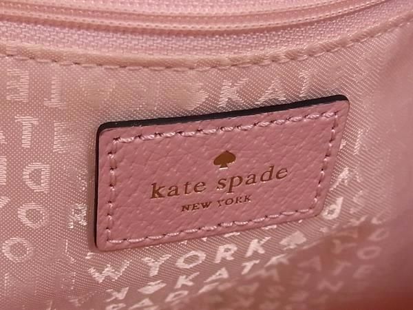 1円 ■美品■ kate spade ケイトスペード WKRU3730 レザー クロスボディ 2WAY ハンドバッグ ショルダー トート ピンク系 FA6102