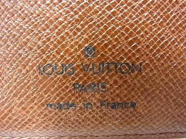 1円■美品■LOUIS VUITTON ルイヴィトン M61823 モノグラム ポルトバルール カルトクレディ 長財布 ウォレット 札入れ ブラウン系 FA6500_画像5