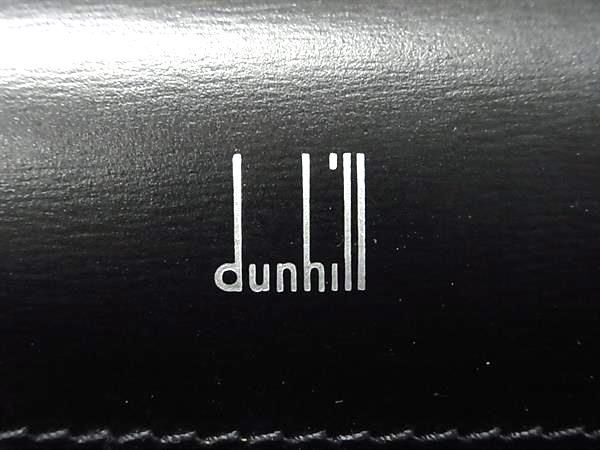 1円 ■美品■ dunhill ダンヒル レザー ビジネスバッグ ブリーフケース 書類かばん ハンドバッグ メンズ ブラック系 AZ1907の画像6