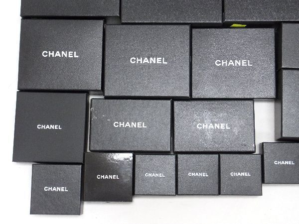 1円 ■美品〜■ CHANEL シャネル 保存箱 バッグ 靴 財布 サングラス アクセサリー用 等 メンズ レディース 63点セット まとめ売り DA7607