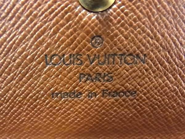 1円 ■美品■ LOUIS VUITTON ルイヴィトン M61726 モノグラム ポシェット ポルトモネクレディ 二つ折り 長財布 ウォレット 札入れ AX6410_画像6