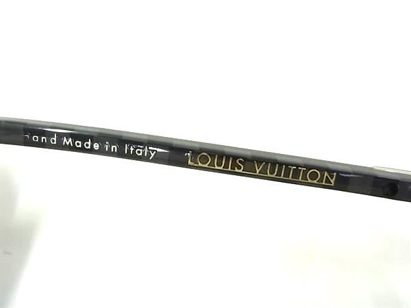 1円 ■極美品■ LOUIS VUITTON ルイヴィトン Z0250U 62□16 サングラス メガネ 眼鏡 メンズ レディース シルバー系×ブラック系 AW9125_画像4