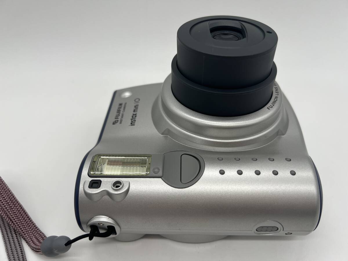 富士フィルム FUJIFILM instax mini 10 チェキ シルバー カメラ 簡易動作確認済み【5193】の画像2