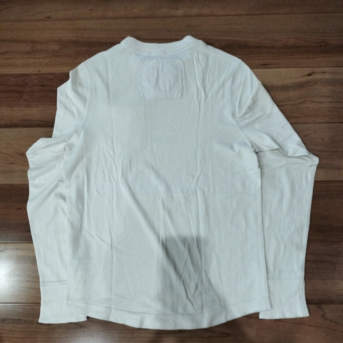  Abercrombie & Fitch Abercrombie&Fitch cut and sewn white long sleeve long T М size Hawaii buy goods 