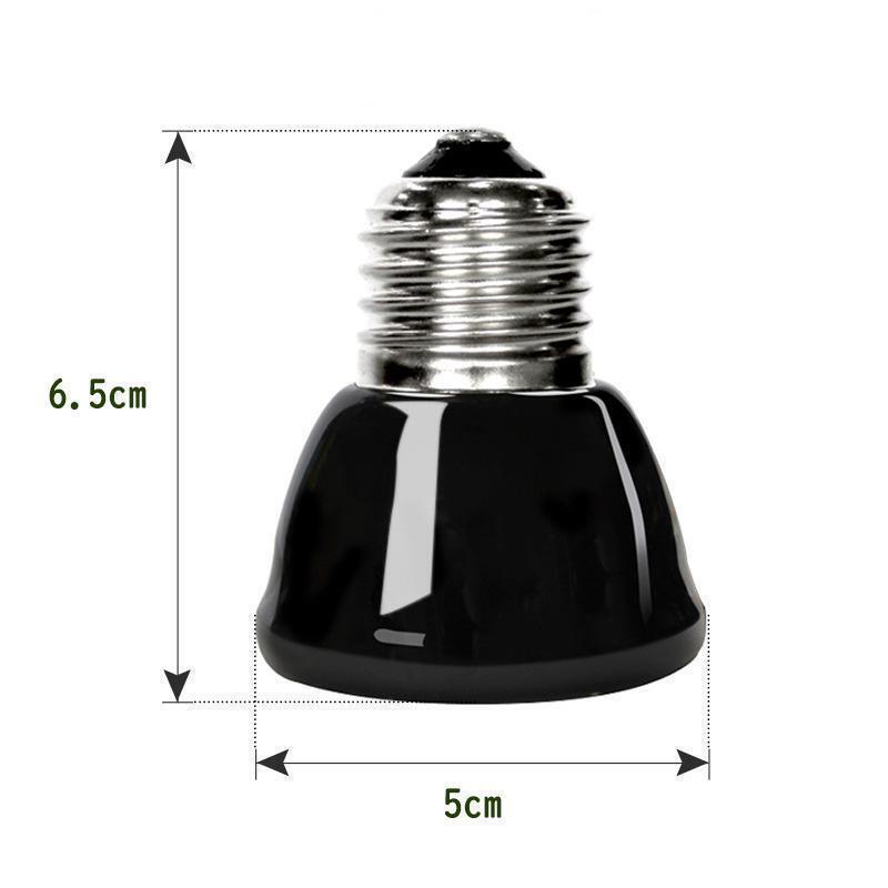 100W★セラミックヒーター カバー付き 鳥 小動物 保温電球S0571