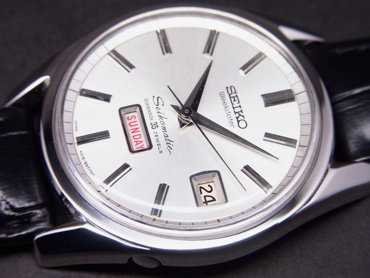 セイコー マチック ウィークデーター 35石 自動巻時計 1965年製 美品！！の画像2