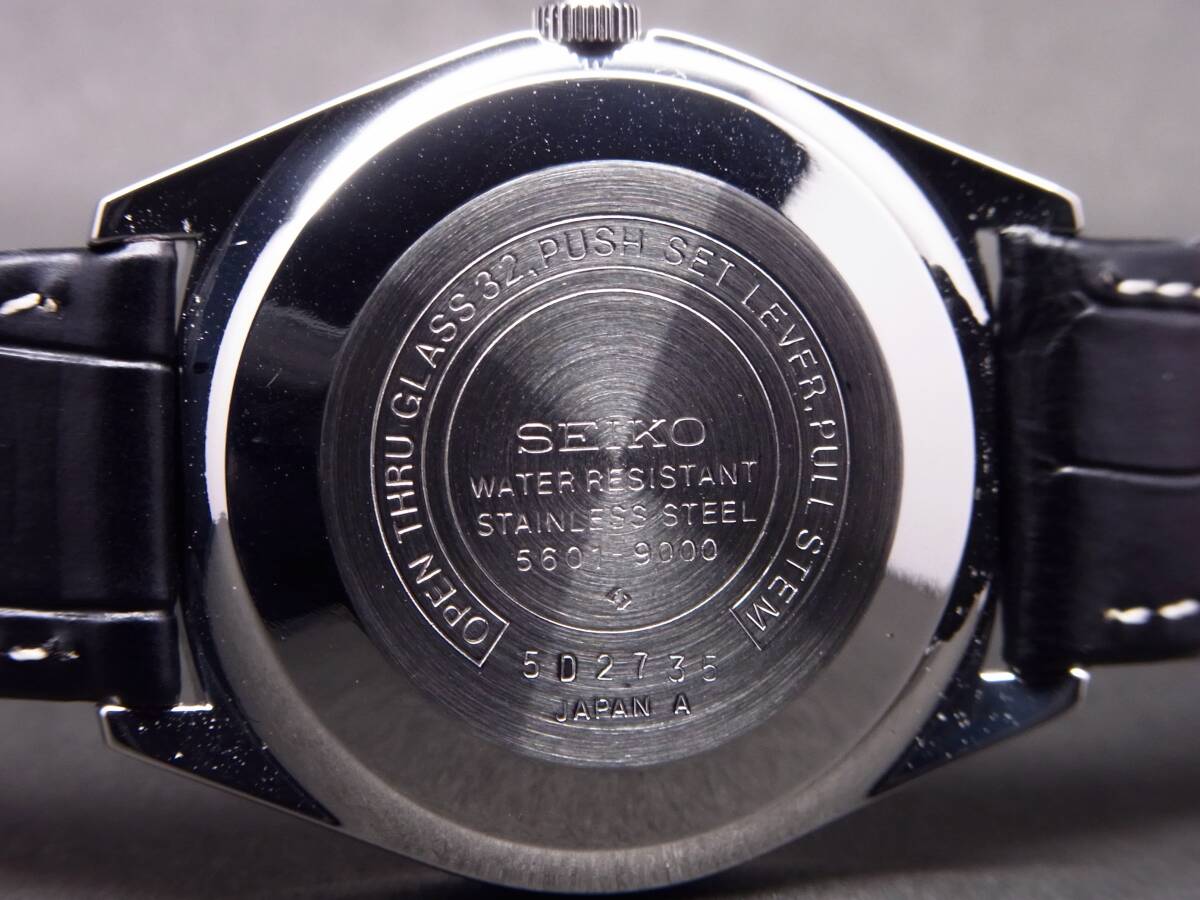 セイコー ロードマチック 23石 絹目全数字 自動巻時計 1975年製 美品！！の画像8