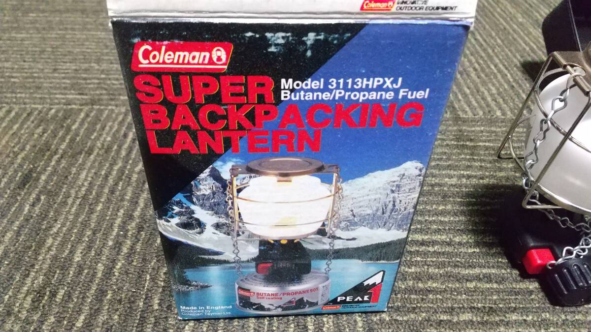 coleman コールマン PEAK1 ピークワン ガスランタン model 3113x SUPER BACKPACKING LANTERN_画像4