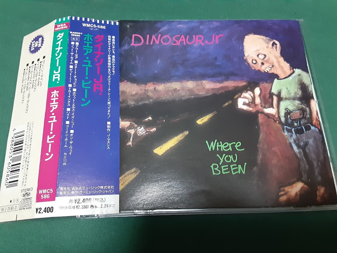 Dinosaur, Jr.　ダイナソーJR.◆『ホエア・ユー・ビーン』日本盤CDユーズド品_画像1