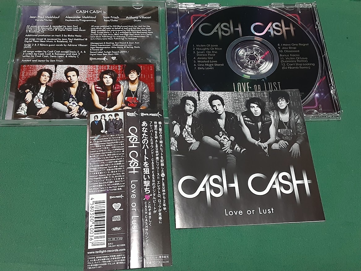 CASH CASH cache * cache *[Love or Lust] Japanese record CD used goods 