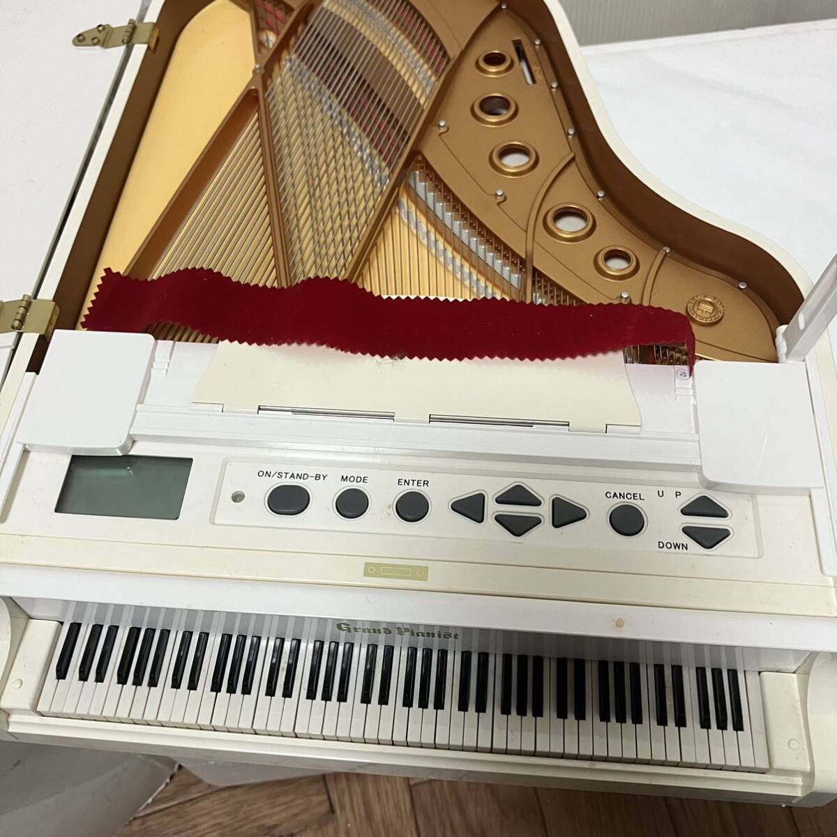 ジャンク？ 簡易テスト済み音割れ有り長期保管品外箱劣化日焼け欠品有り Grand Pianist グランドピアニスト  SEGATOYS セガトイズ の画像7