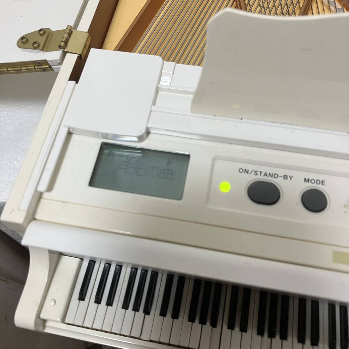 ジャンク？ 簡易テスト済み音割れ有り長期保管品外箱劣化日焼け欠品有り Grand Pianist グランドピアニスト  SEGATOYS セガトイズ の画像8