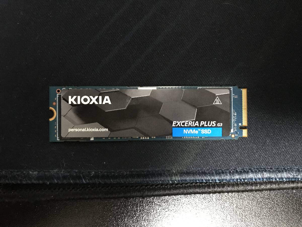 KIOXIA EXCERIA PLUS G3 NVMe 1TB 動作確認済 正常判定 使用時間15時間の画像3