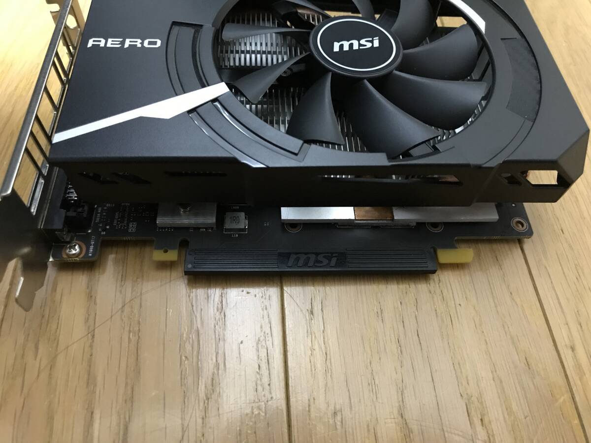 MSI GTX1660 Super 6GB AERO ITX OC グラフィックボード 動作確認済 3の画像6