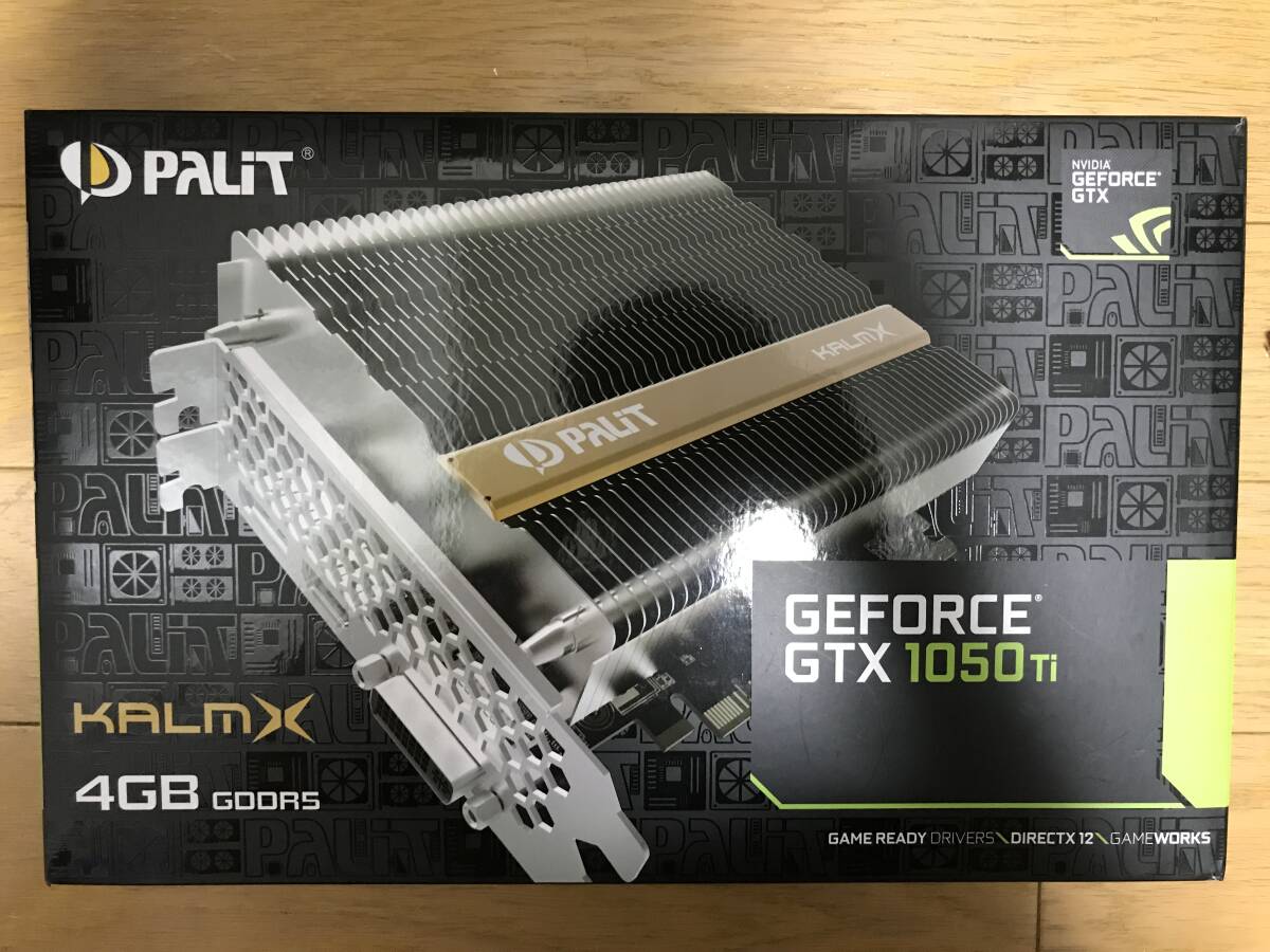 Palit GTX1050Ti KALM X 4GB グラフィックボード 動作確認済_画像1