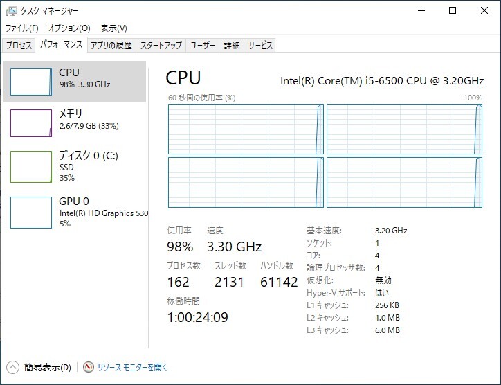Intel Core i5-6500 動作確認済 7の画像3