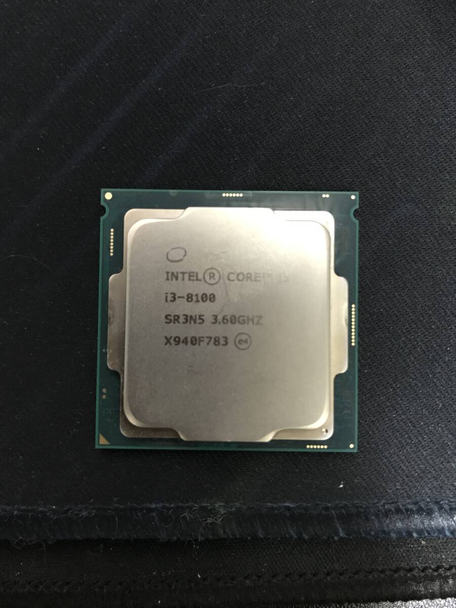 Intel Core i3-8100 動作確認済 3_画像1