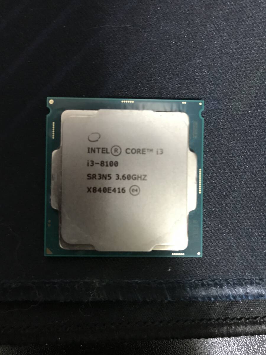 Intel Core i3-8100 動作確認済 4_画像1