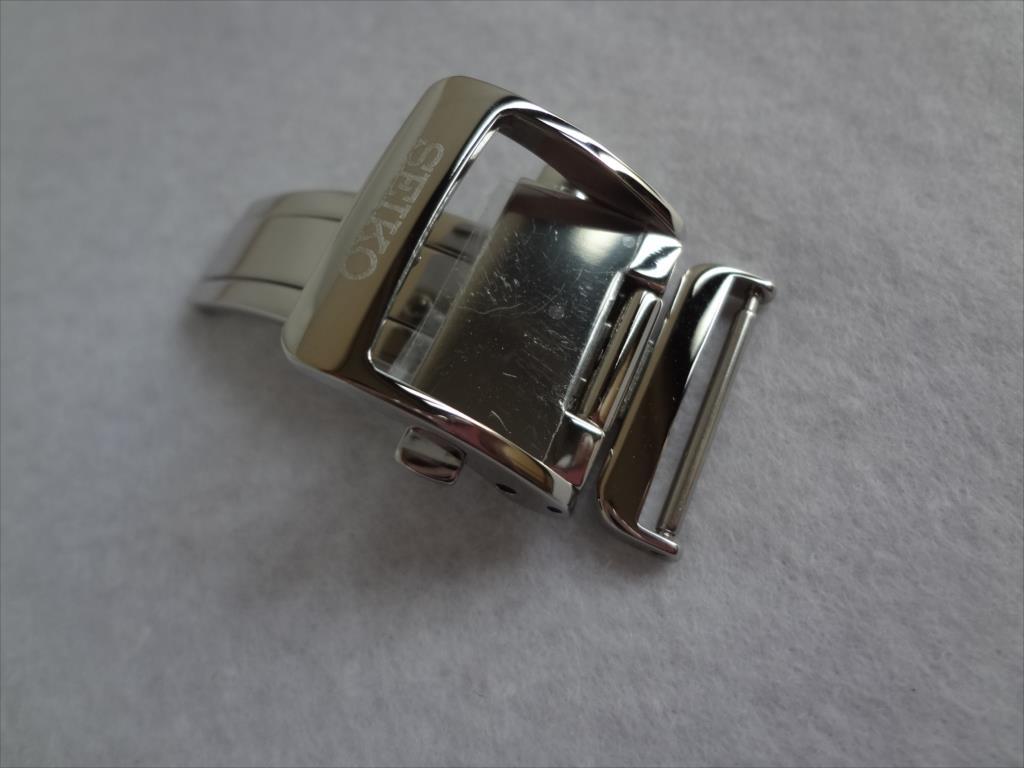 Seiko оригинальный кнопка тип D пряжка хвост таблеток ширина :18mm SADA039, 6R15-00C0 кожа наручные часы ремень для B16S51SA02W-R