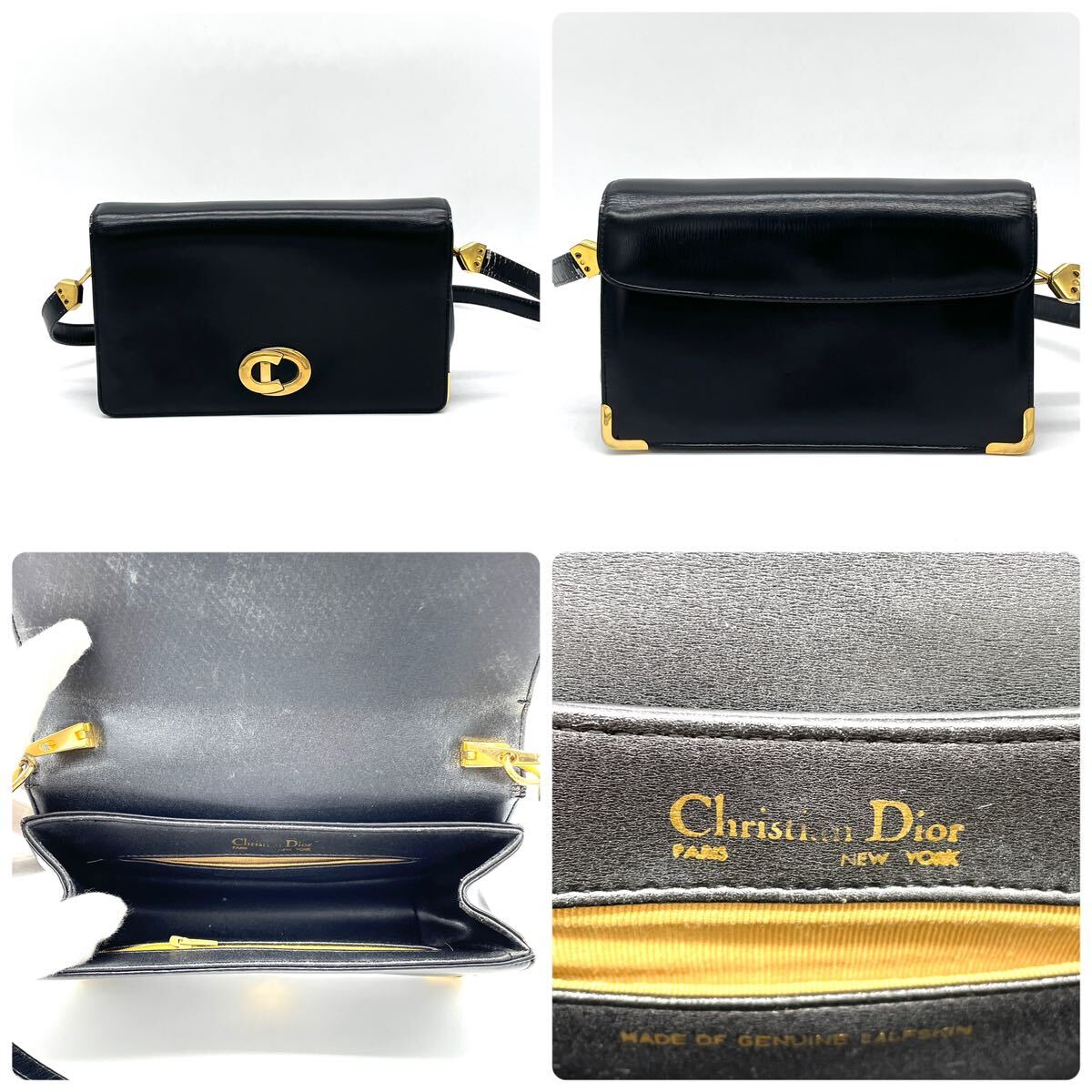 1円 まとめ売り Christian Dior クリスチャンディオール トロッター レザー ショルダーバッグ クラッチバッグ 5点 セット_画像3