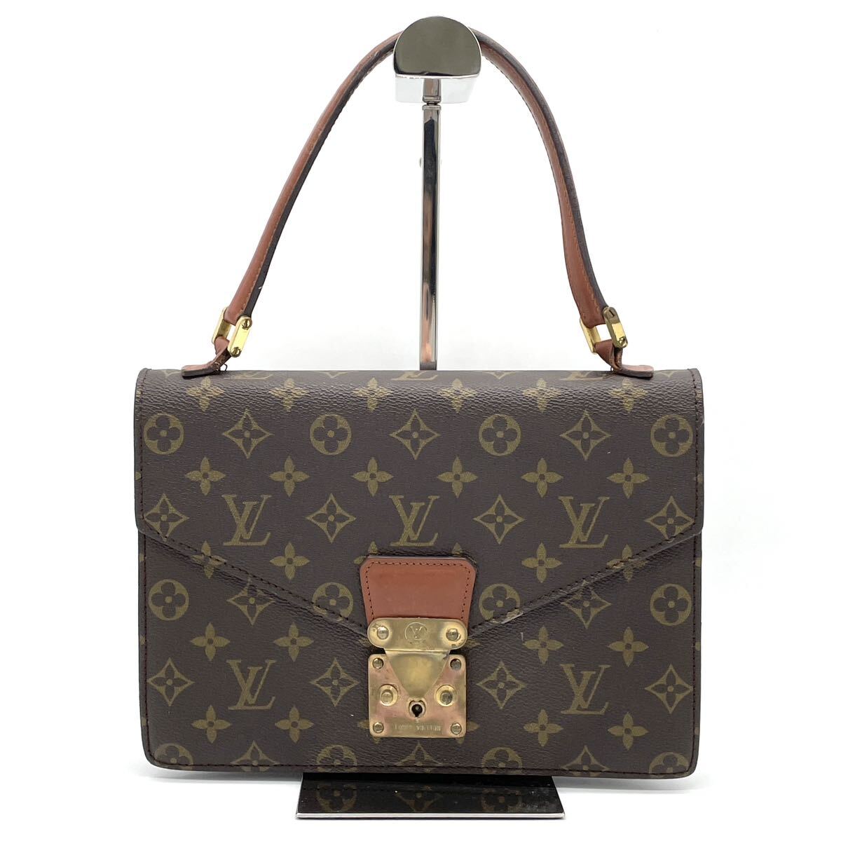 1円 LOUIS VUITTON ルイヴィトン モノグラム コンコルド ハンドバッグ ゴールド金具 M51190の画像1