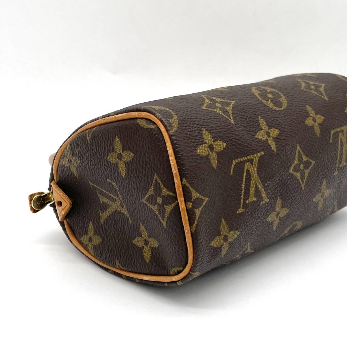 1円 良品 LOUIS VUITTON ルイヴィトン モノグラム ミニスピーディ ハンドバッグ M41534_画像3