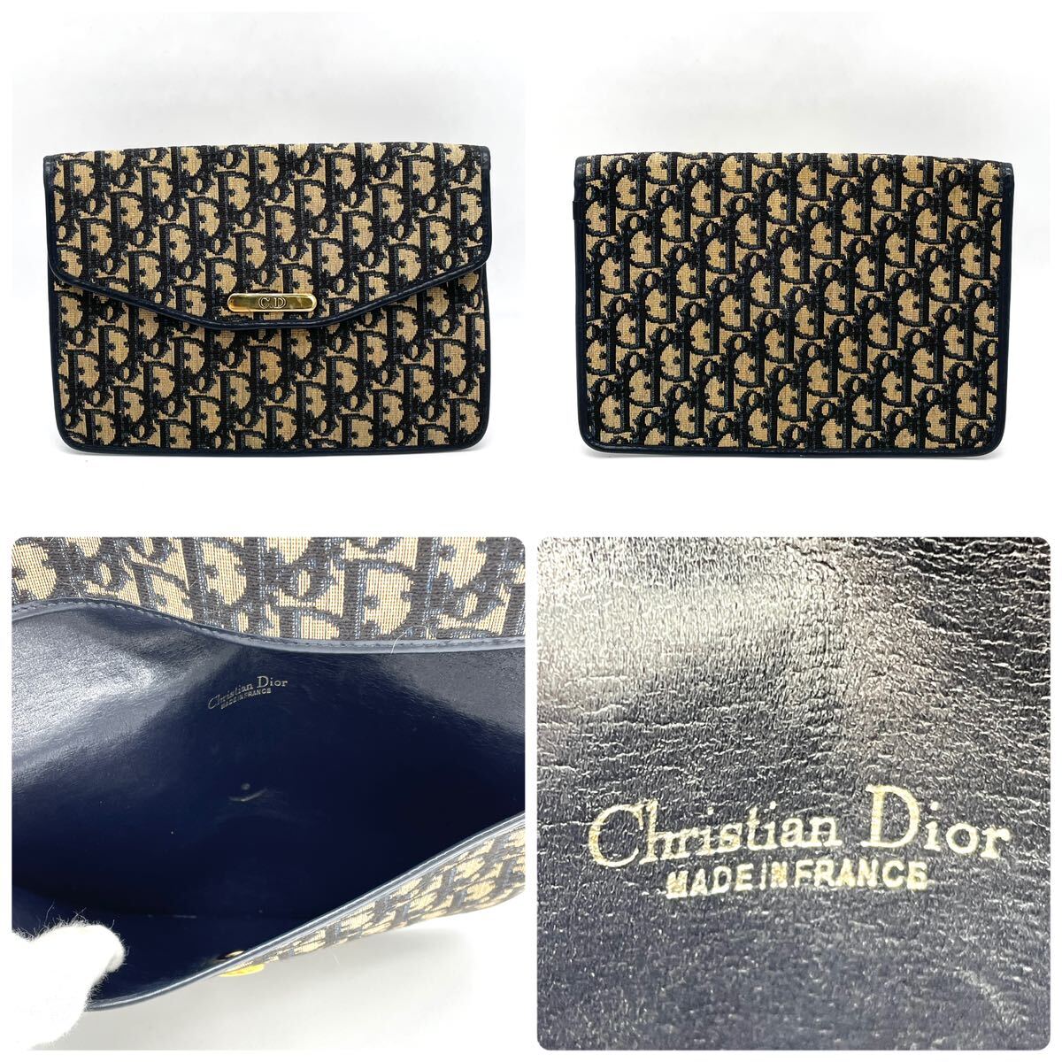 1円 まとめ売り Christian Dior クリスチャンディオール トロッター ハンドバッグ ショルダー クラッチ アクセサリーポーチ 6点セットの画像6