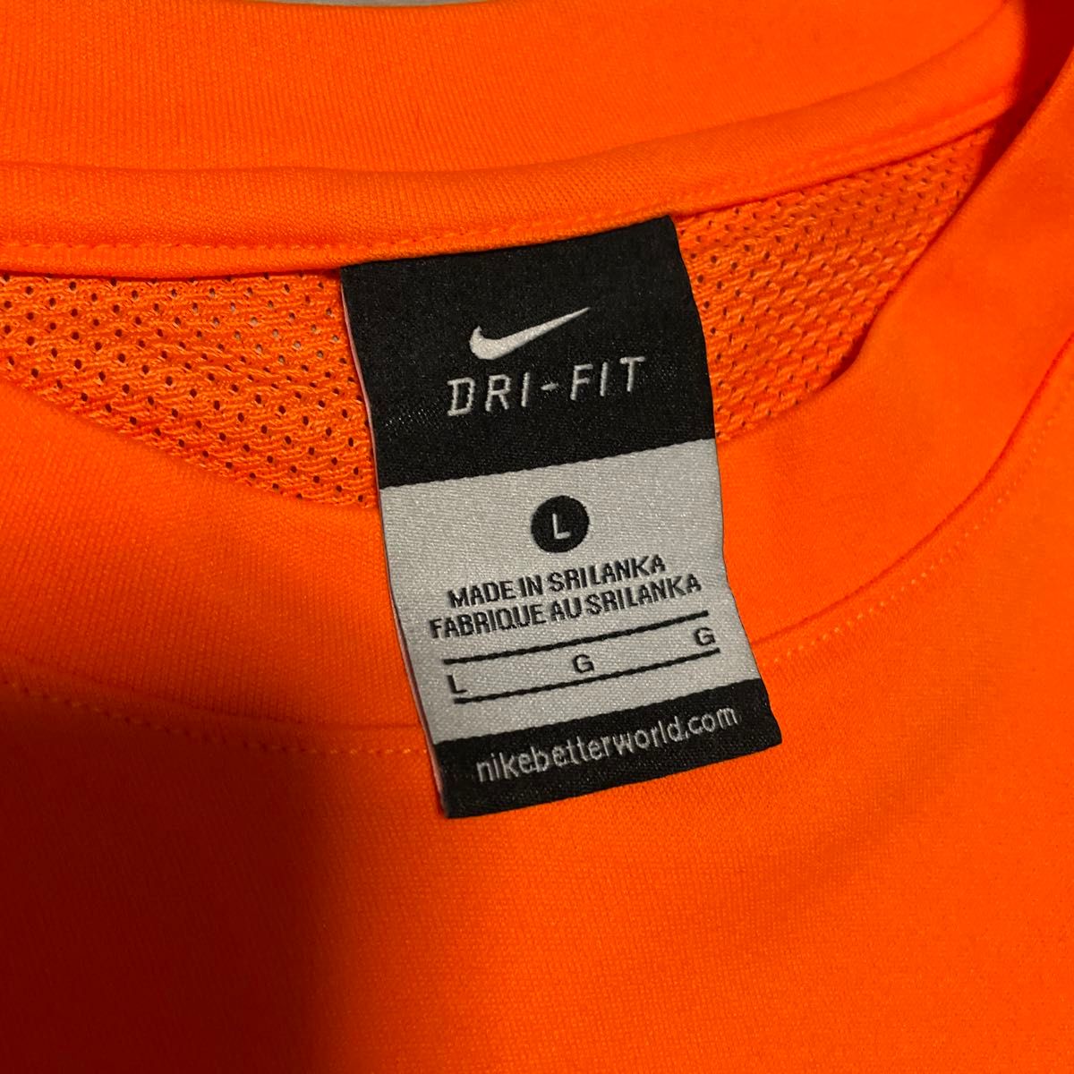 NIKE 半袖　Tシャツ　(オレンジジュニアLサイズ１６０センチ) DRIFITカテゴリ: トップスブランド: NIKE