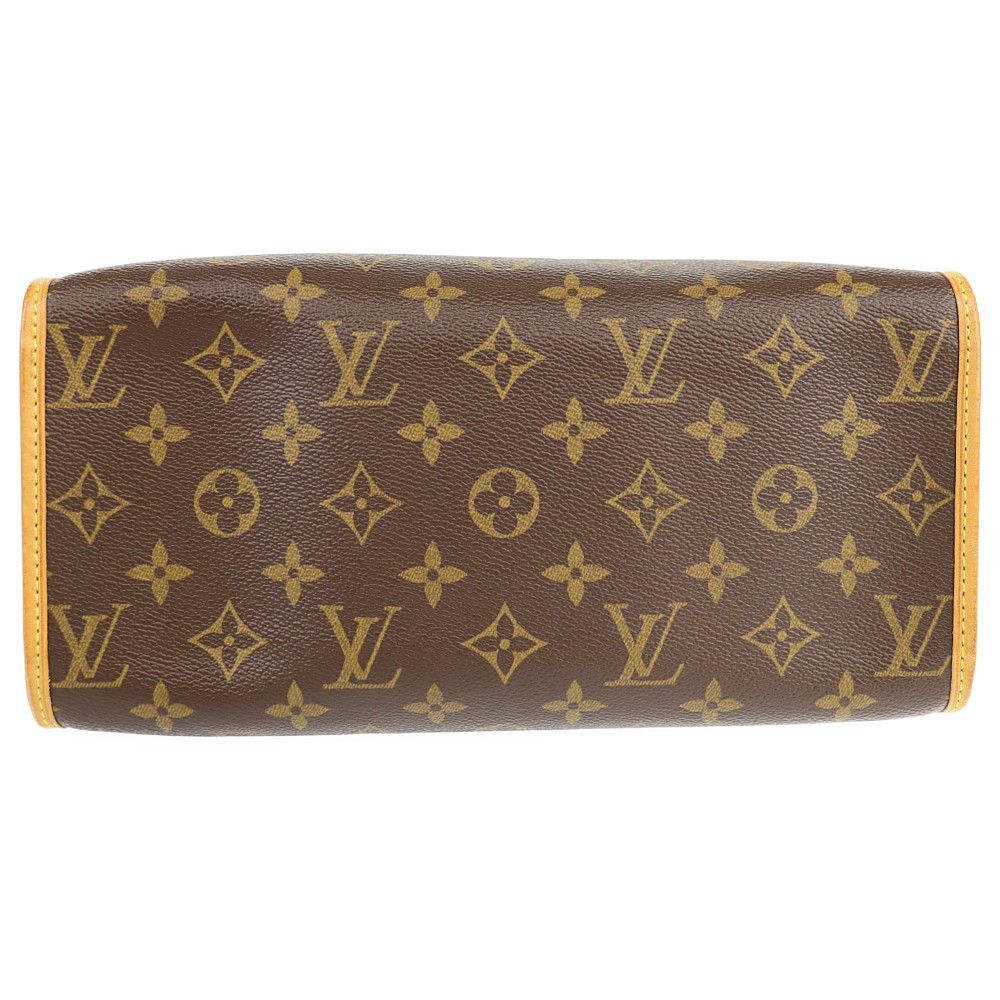 ルイヴィトン LOUIS VUITTON トートバッグ ポパンクール オ M40007 モノグラムライン ブラウン 中古A 276715_画像3