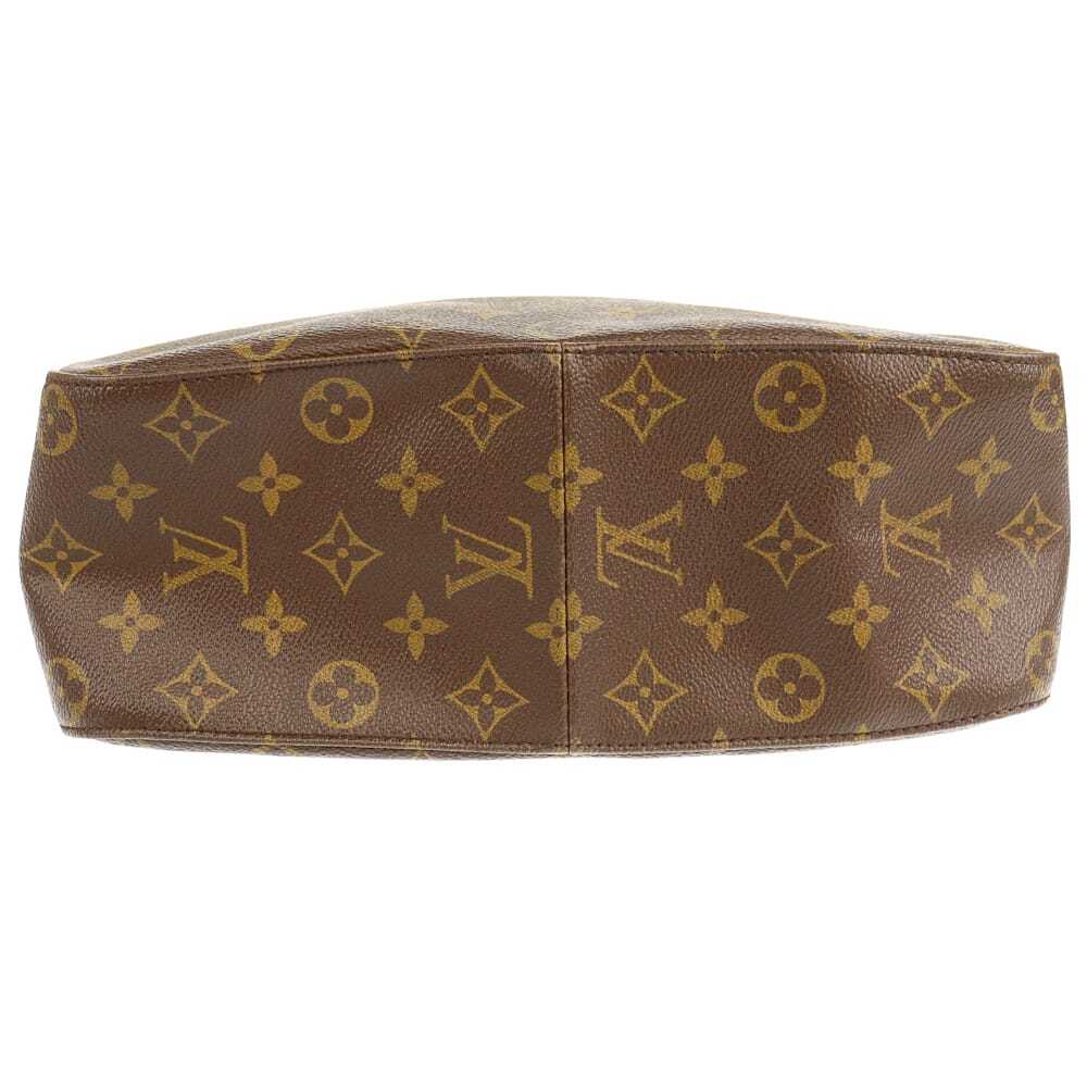 ルイヴィトン LOUIS VUITTON ワンショルダーバッグ ルーピング GM M51145 モノグラムライン ブラウン レザー 中古AB 274970_画像3