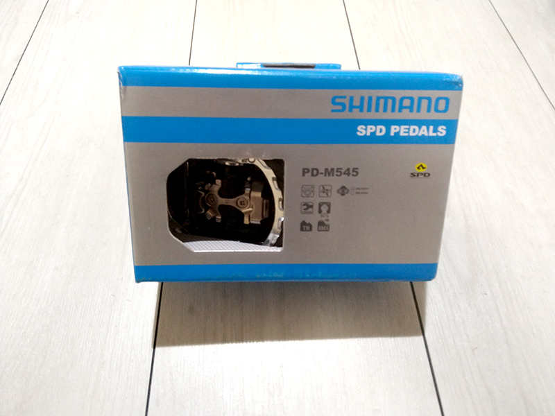 ☆未使用☆シマノ PD-M545 SPD ビンディング ペダル MTB Shimano_画像2