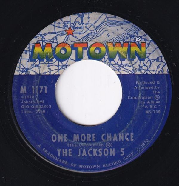 The Jackson 5 - I'll Be There / One More Chance (A) SF-CK437の画像1