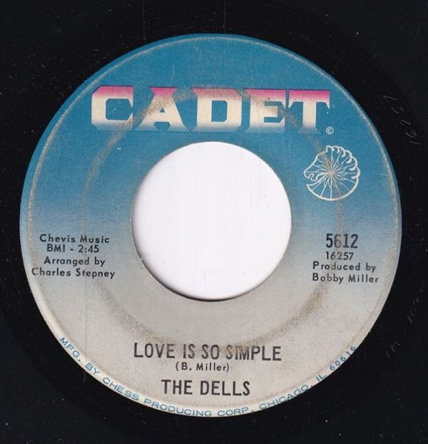 The Dells - Stay In My Corner / Love Is So Simple (C) SF-CJ582_画像1